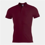 Polo de Manga Corta Hombre Joma Sport Bali II Granate L