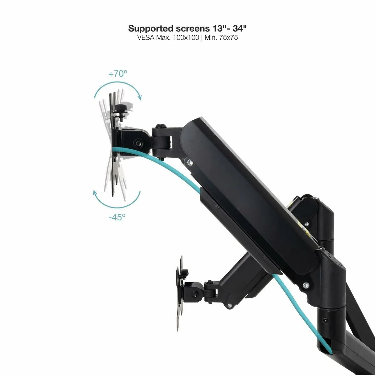 Monitor TooQ LP1434TNR-B 34" 13"