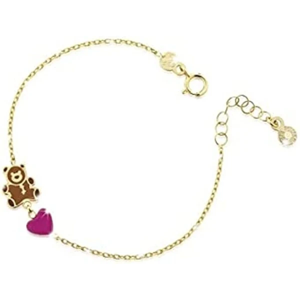 Pulsera Niña leBebe PMG072 Dorado