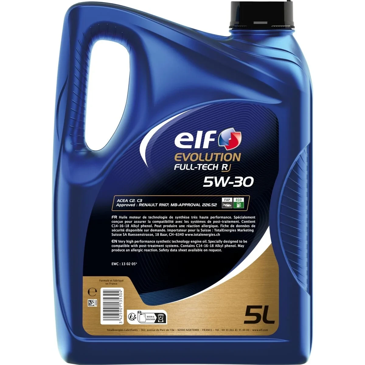 Aceite de Motor para Coche Elf Evolution FULL-TECH R 5 L 5W30