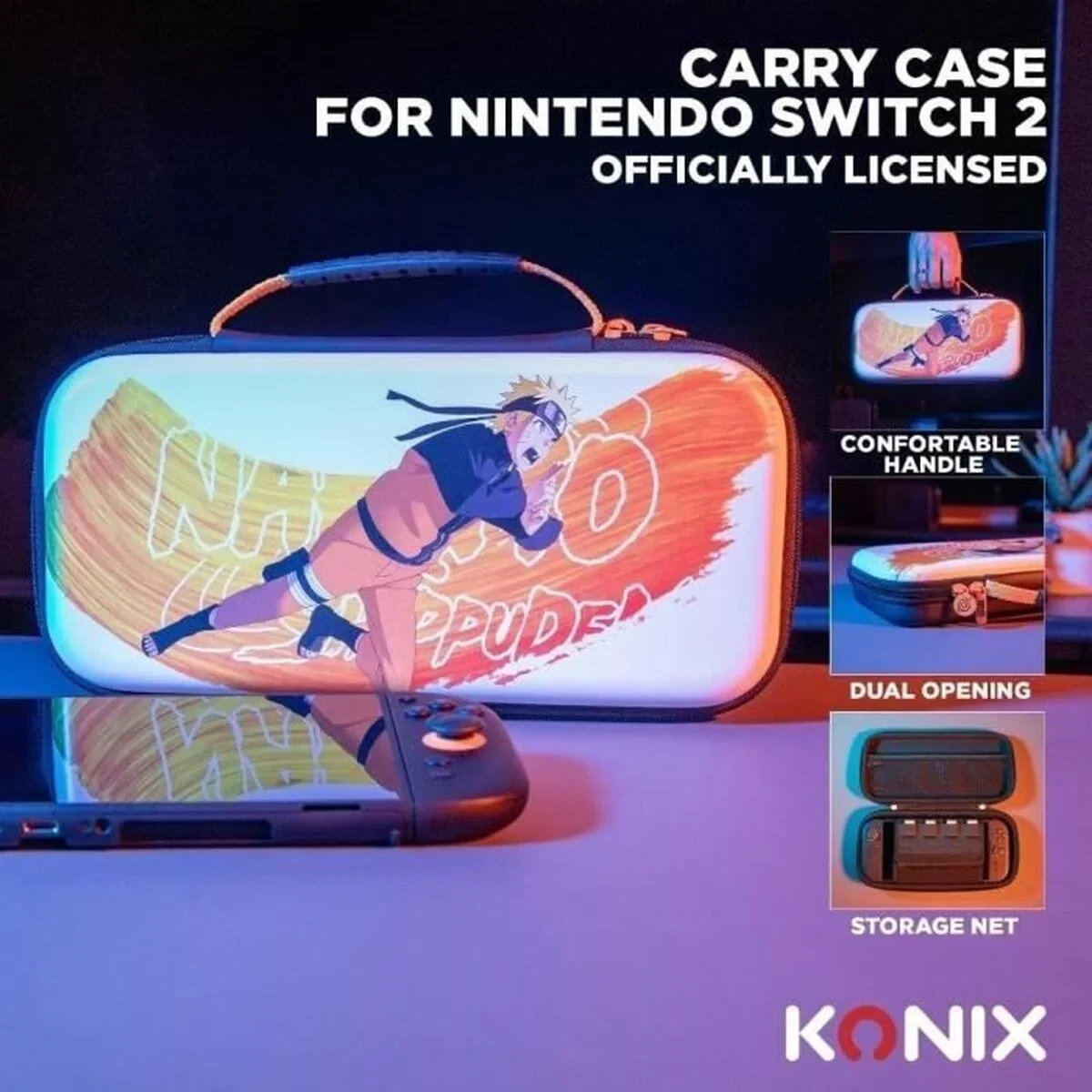 Estuche para Nintendo Switch KONIX