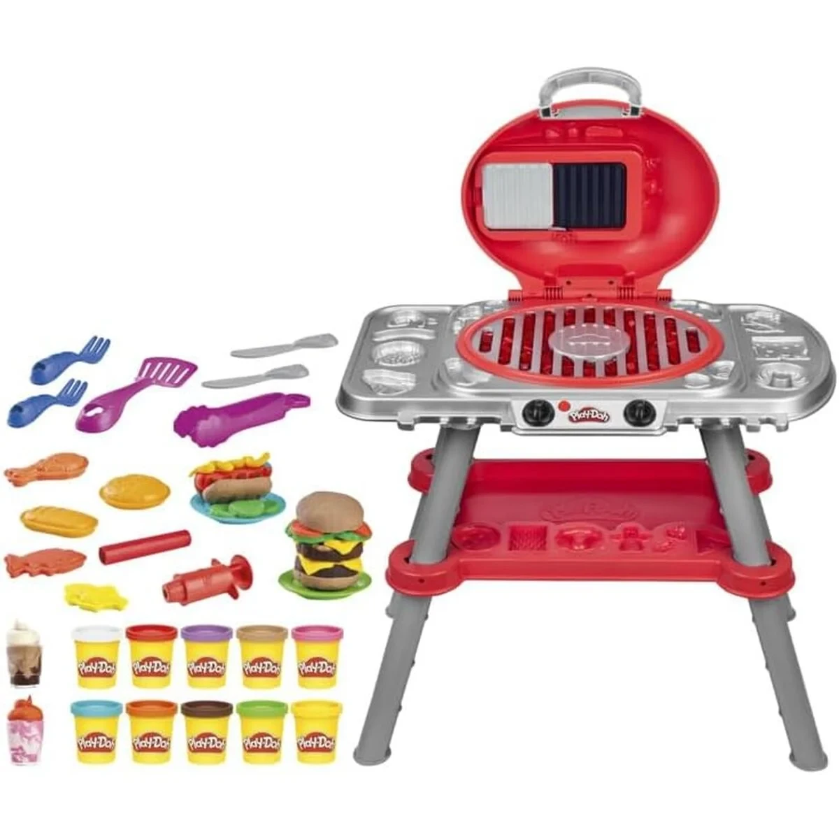 Juego de Plastilina Play-Doh Grilled Delights