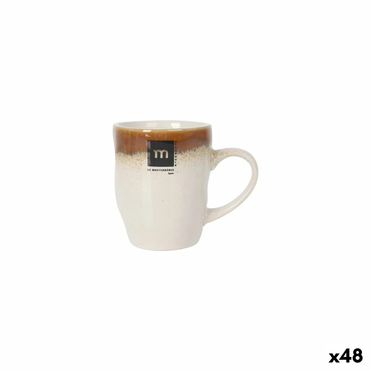 Taza La Mediterránea Fustam 240 ml (48 Unidades)