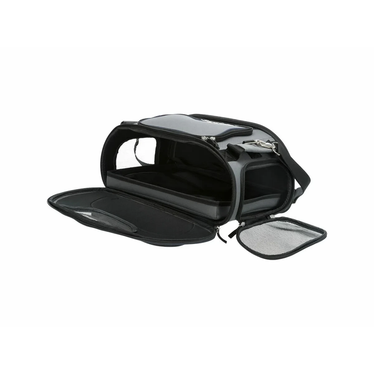 Bolso para Mascotas Trixie Airline Wings Azul Gris 28 × 23 × 46 CM