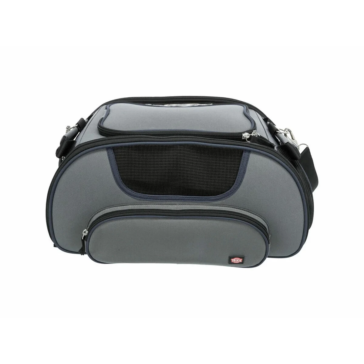 Bolso para Mascotas Trixie Airline Wings Azul Gris 28 × 23 × 46 CM