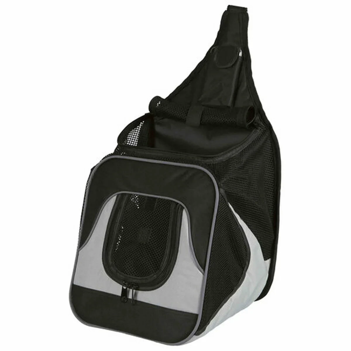 Mochila para Mascotas Trixie Savina Negro Gris 30 × 33 × 26 CM