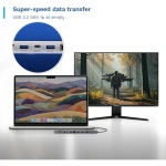 Hub USB Ewent EW1150 Gris