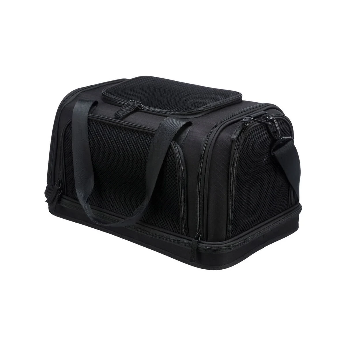 Bolso para Mascotas Trixie Airline Plane Negro 28 × 25 × 44 CM