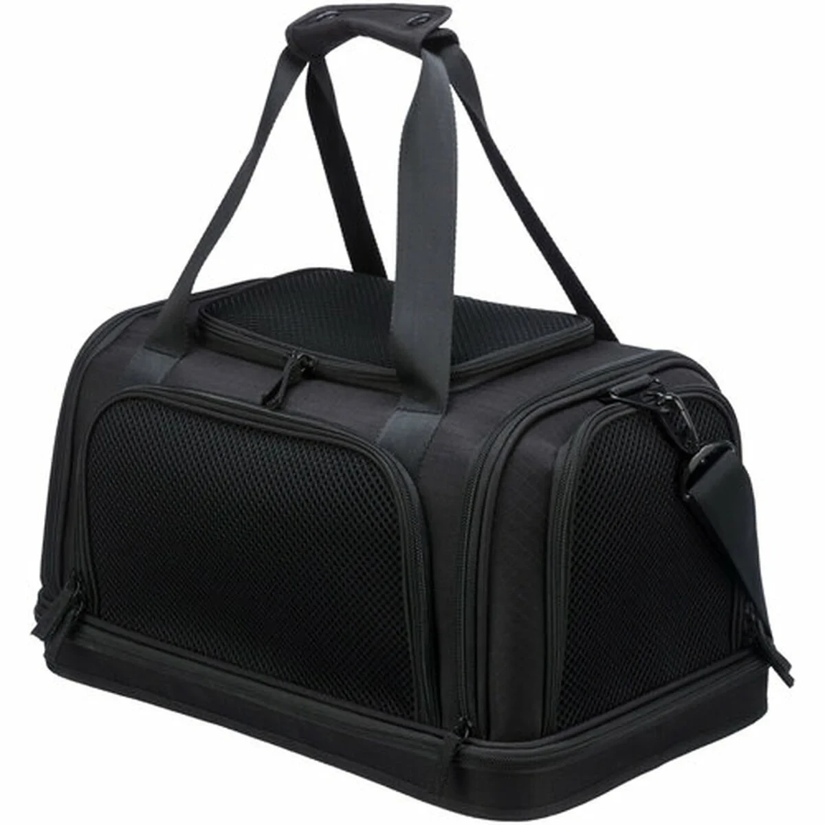 Bolso para Mascotas Trixie Airline Plane Negro 28 × 25 × 44 CM