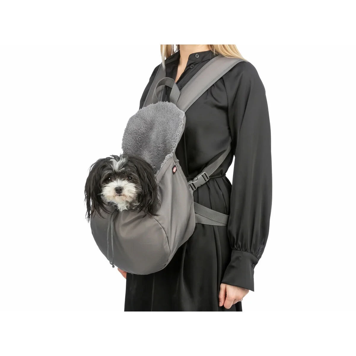 Mochila para Mascotas Trixie Molly Gris 25 × 38 × 17 CM
