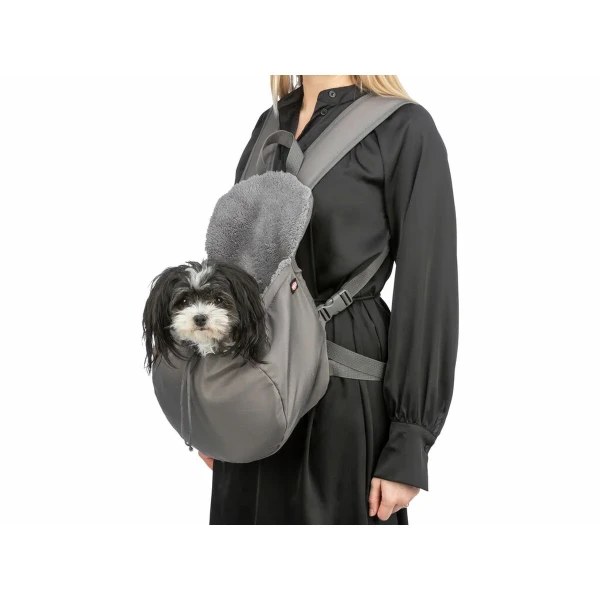 Mochila para Mascotas Trixie Molly Gris 25 × 38 × 17 CM
