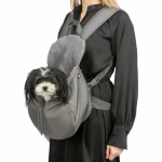 Mochila para Mascotas Trixie Molly Gris 25 × 38 × 17 CM