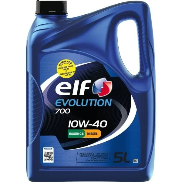 Aceite de Motor para Coche Elf Evolution 700 10W40 5 L