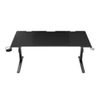 Mesa de Escritorio Genesis NDS-2250 Negro Acero Madera MDF (Reacondicionado A)