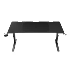 Mesa de Escritorio Genesis NDS-2250 Negro Acero Madera MDF (Reacondicionado A)