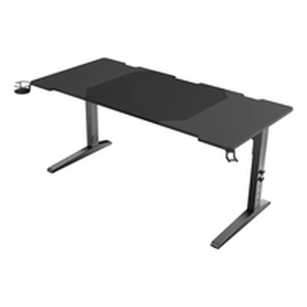 Mesa de Escritorio Genesis NDS-2250 Negro Acero Madera MDF (Reacondicionado A)