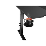 Mesa de Escritorio Genesis NDS-2250 Negro Acero Madera MDF (Reacondicionado A)