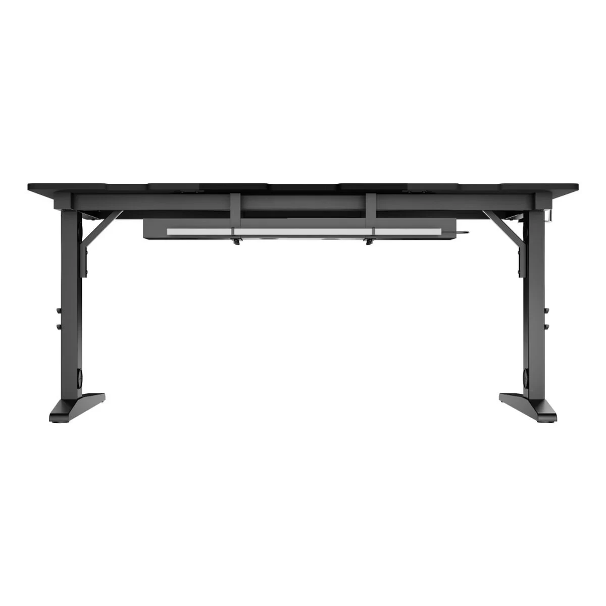 Mesa de Escritorio Genesis NDS-2250 Negro Acero Madera MDF (Reacondicionado A)