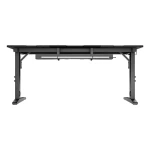 Mesa de Escritorio Genesis NDS-2250 Negro Acero Madera MDF (Reacondicionado A)