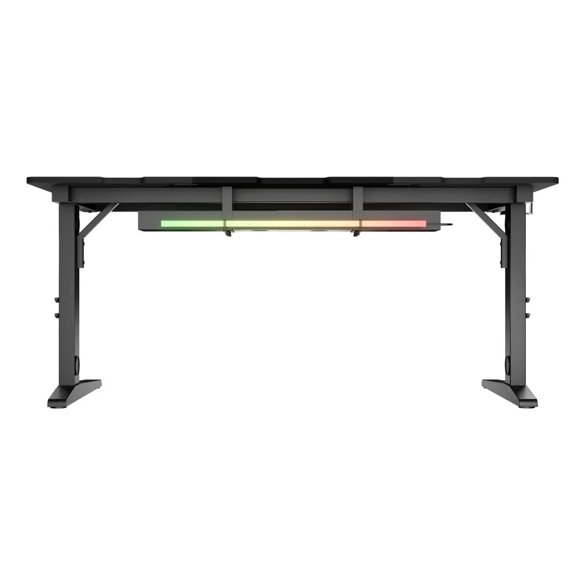 Mesa de Escritorio Genesis NDS-2250 Negro Acero Madera MDF (Reacondicionado A)