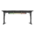Mesa de Escritorio Genesis NDS-2250 Negro Acero Madera MDF (Reacondicionado A)