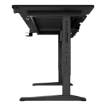 Mesa de Escritorio Genesis NDS-2250 Negro Acero Madera MDF (Reacondicionado A)