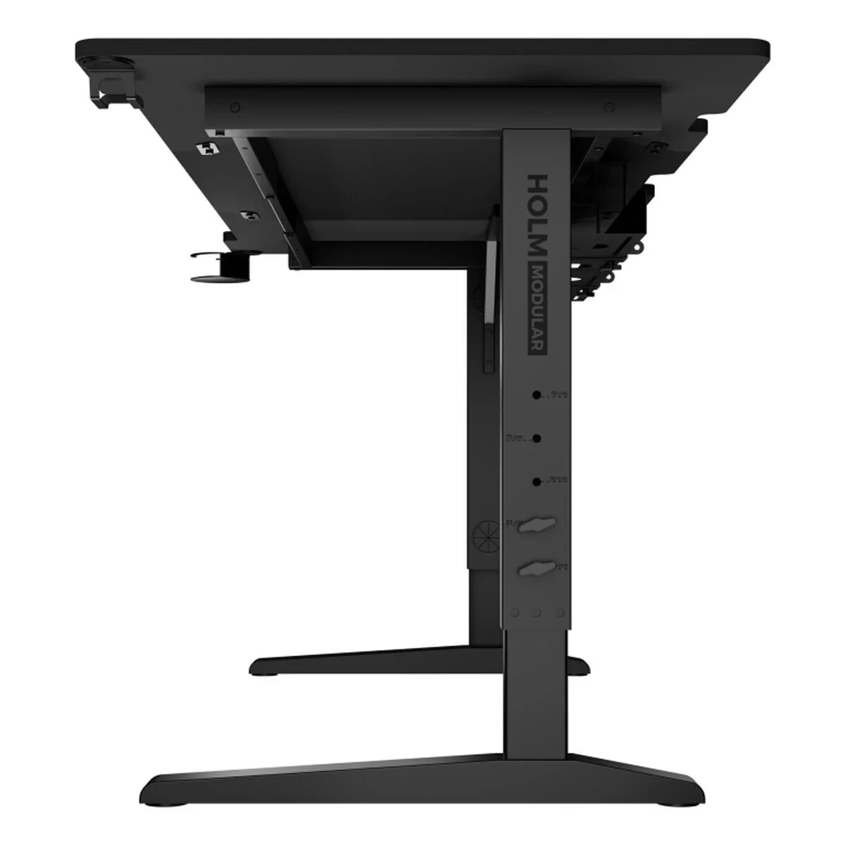 Mesa de Escritorio Genesis NDS-2250 Negro Acero Madera MDF (Reacondicionado A)