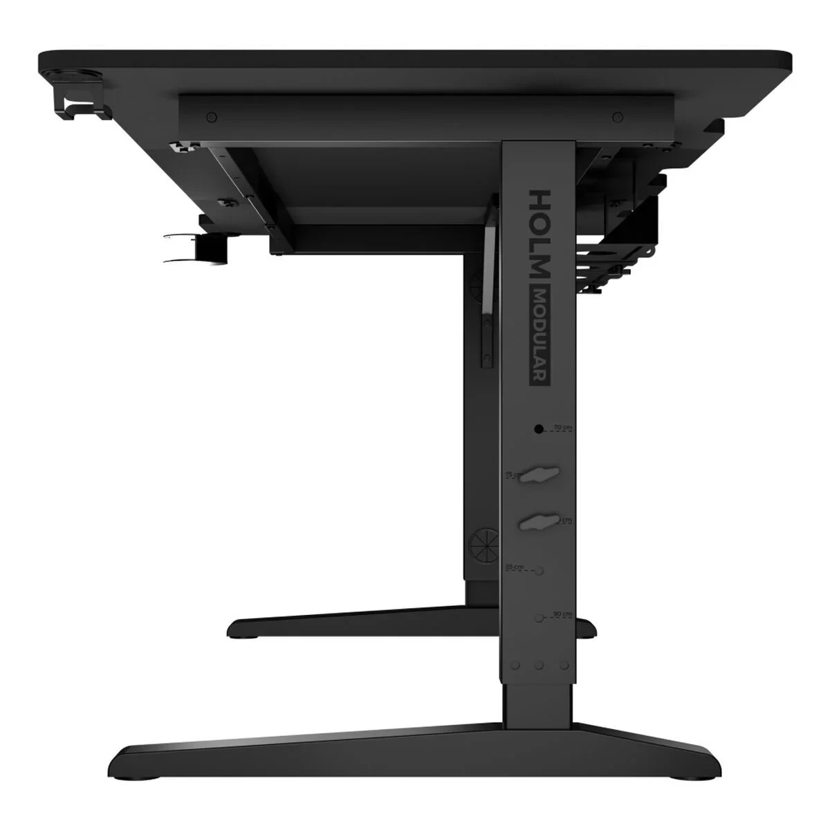 Mesa de Escritorio Genesis NDS-2250 Negro Acero Madera MDF (Reacondicionado A)