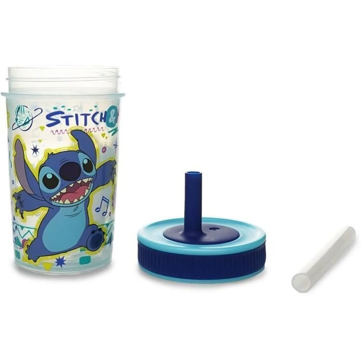 Vaso de Aprendizaje ThermoBaby LILO & STITCH 420 ml Azul