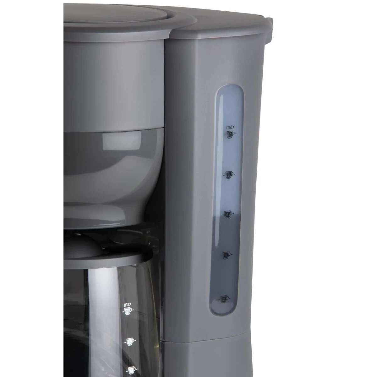 Cafetera de Goteo DOMO DO754K Gris 900 W 10 Tazas 1,25 L