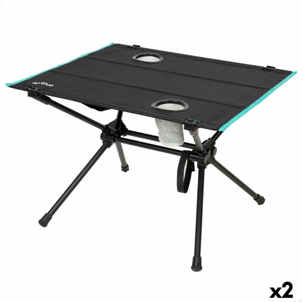 Mesa Plegable Aktive 63 X 42 X 56 CM (2 Unidades)