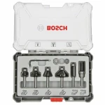 Set de fresas multiuso BOSCH 6 mm 6 Piezas