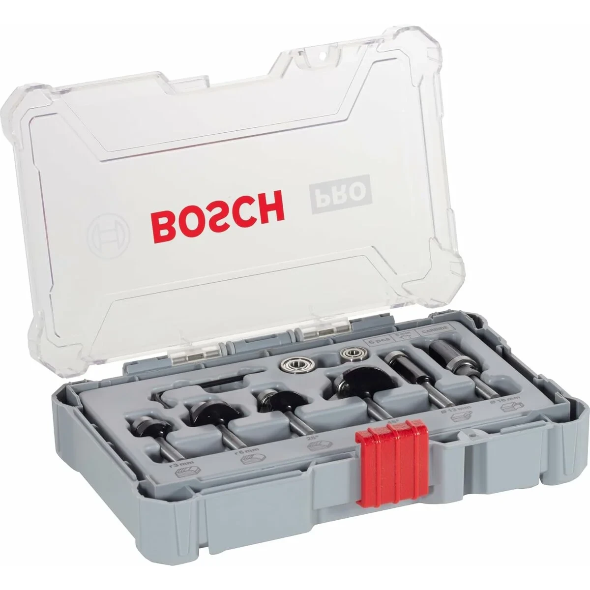 Set de fresas multiuso BOSCH 6 mm 6 Piezas