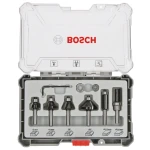 Set de fresas multiuso BOSCH 6 mm 6 Piezas