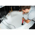 Desatascador Rothenberger ROPOMPE I Negro Rojo Plástico