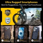 Smartphone Ulefone ARMOR 30 6,67" Mediatek Dimensity 700 12 GB RAM 512 GB Negro