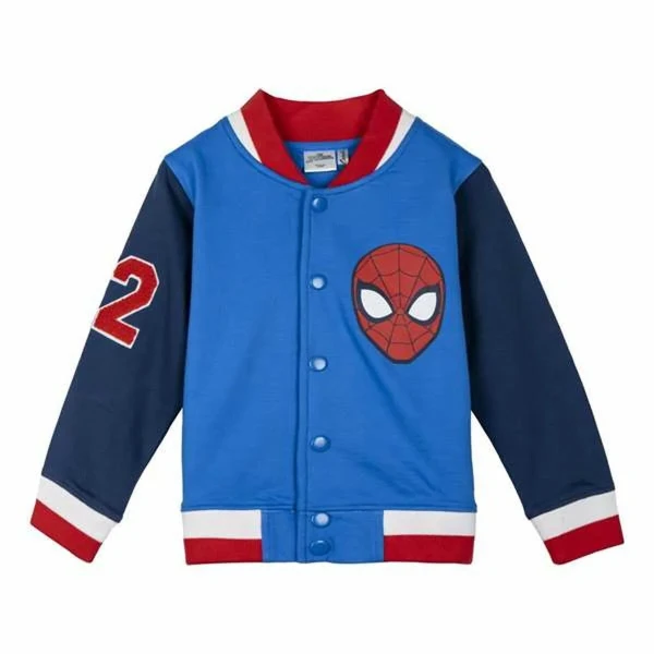 Chaqueta Deportiva Unisex Spider-Man Azul (5 Años)