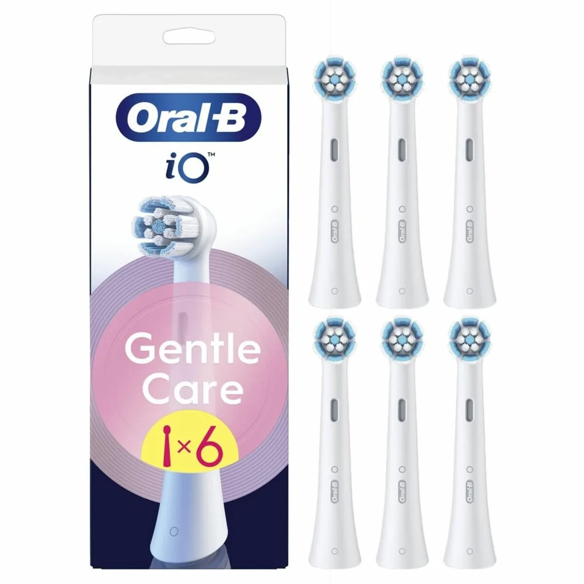Cabezal de Recambio Oral-B IO RBSWF-6  6UD Blanco