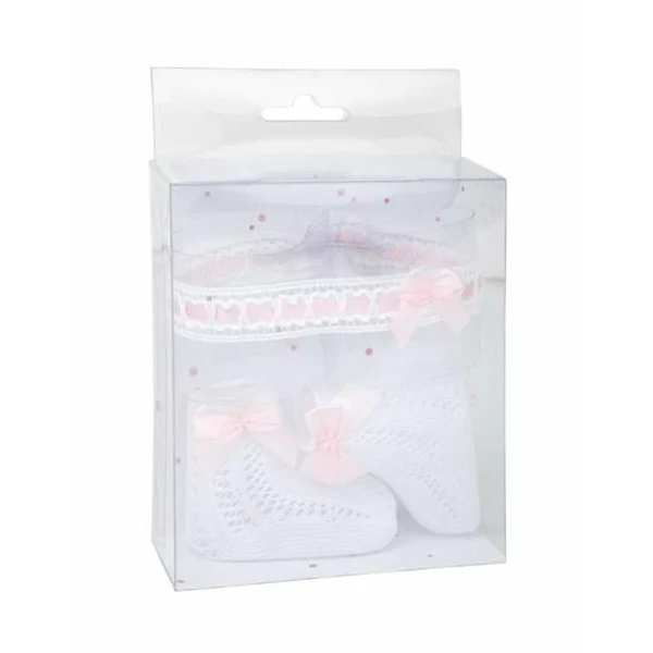 Ropa para muñecas Arias Blanco Rosa (2 Piezas)