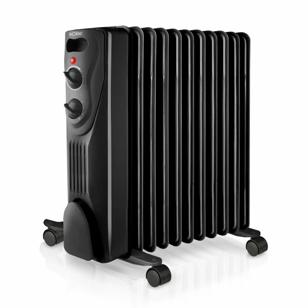 Radiador de Aceite Solac RA810 Negro 2300 W