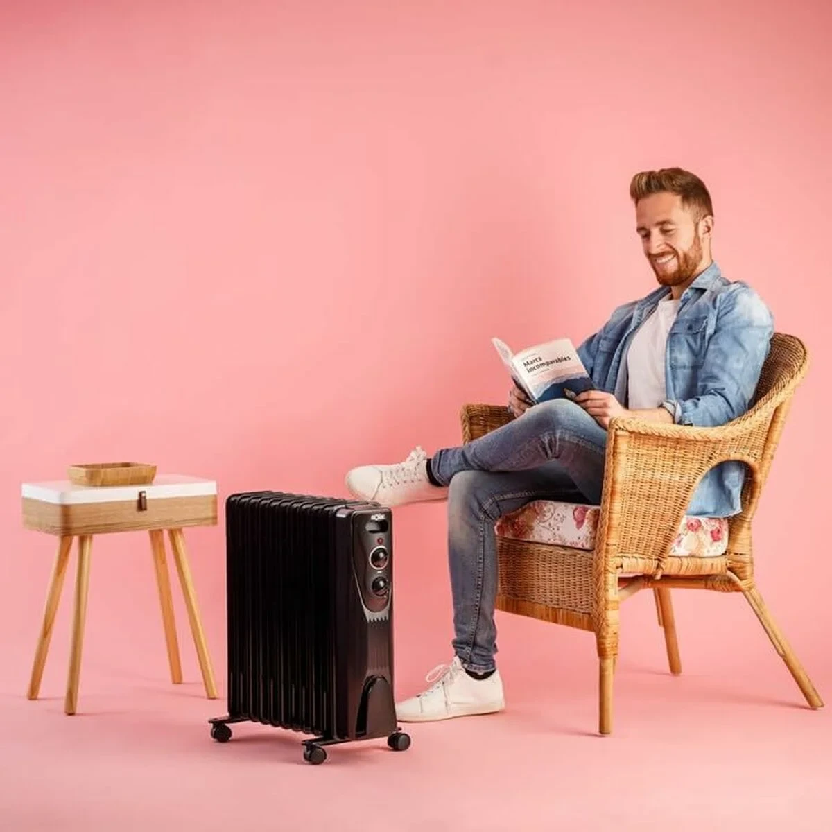 Radiador de Aceite Solac RA810 Negro 2300 W