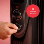 Radiador de Aceite Solac RA810 Negro 2300 W