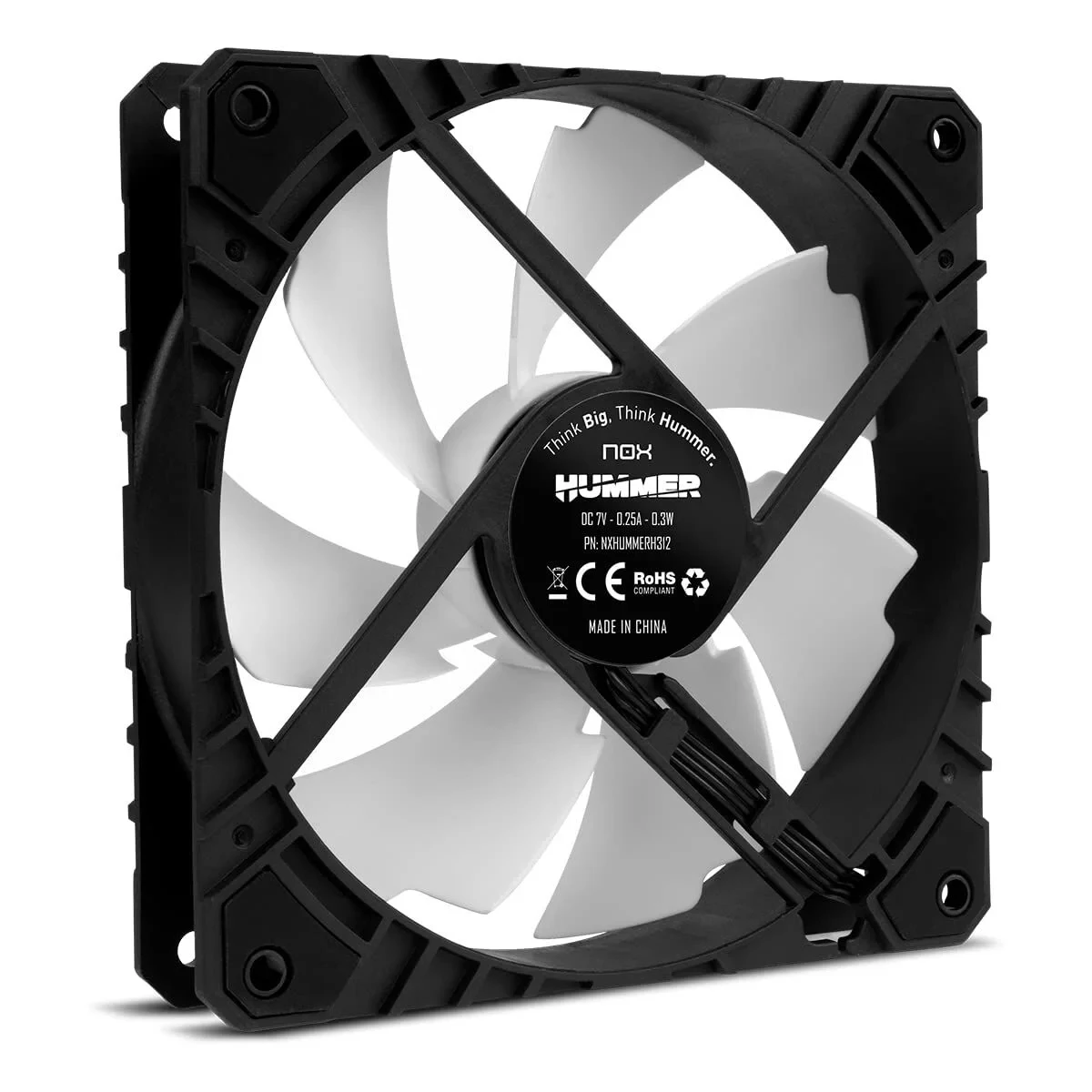 Ventilador de Caja Nox-Xtreme H-FAN PRO Ø 12 cm