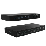 Hub USB i-Tec C31KVMDOCKPDPRO Negro