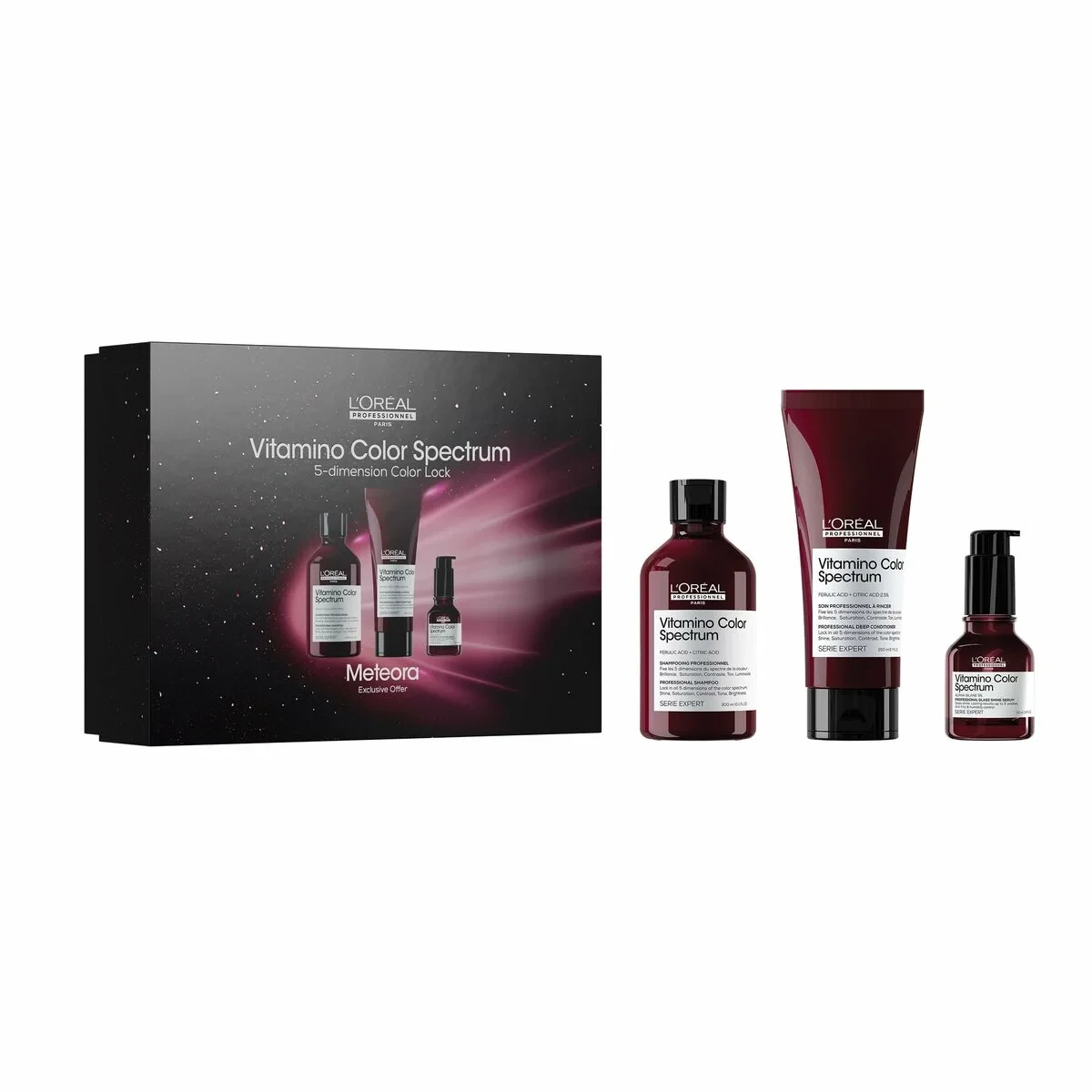 Set de Peluquería L'Oreal Professionnel Paris VITAMINO COLOR SPECTRUM 3 Piezas