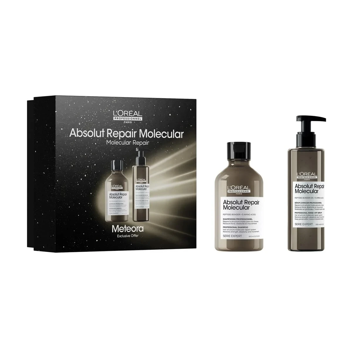 Set de Peluquería L'Oreal Professionnel Paris ABSOLUT REPAIR MOLECULAR 2 Piezas