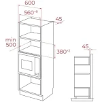 Microondas con Grill Teka MSEG825FI   25L 25 L