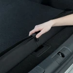 Funda Protectora de Coche para Mascotas Trixie Negro