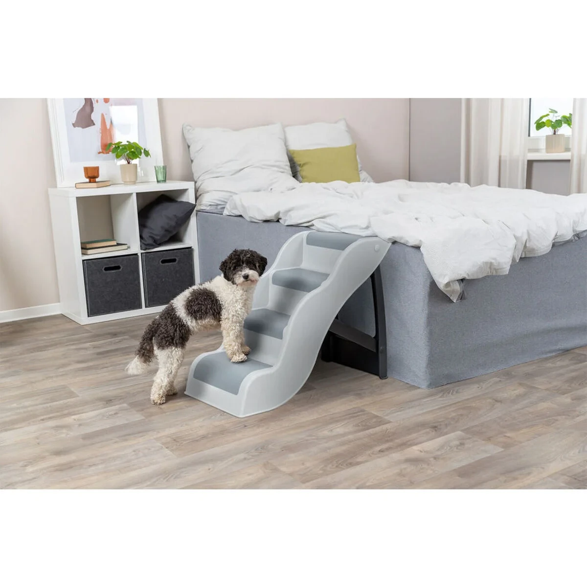 Escalera Trixie Gris claro Caucho Plástico TPR 38,5 x 60 x 79 cm