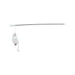 Juguete para gatos Trixie Blanco Poliéster Plástico Ratón